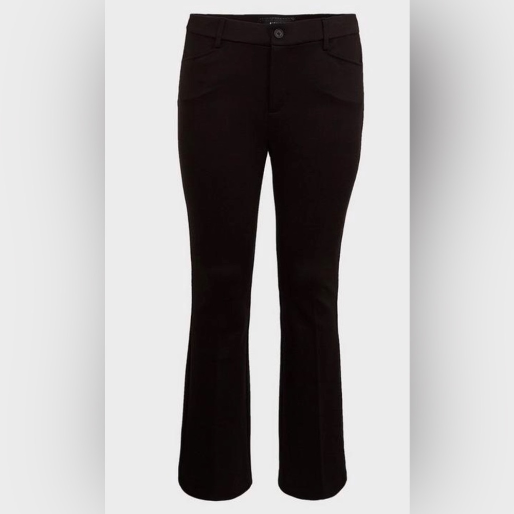 Studio Signature Premium Ponte Stretch Trouser - Black